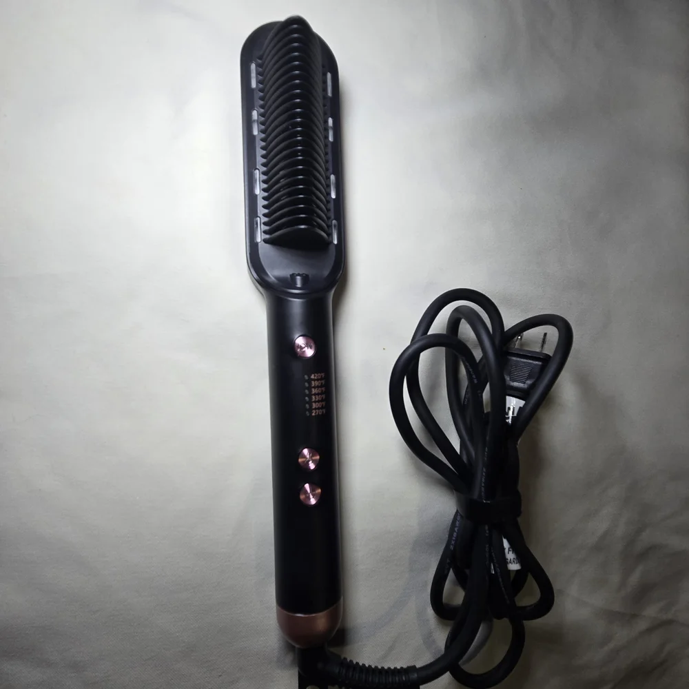 Wavytalk Black and Pink Hair Straightener